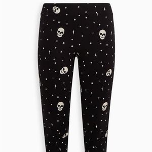 Skull Star Lightning Full Length Signature Waist Premium Legging Size 3
